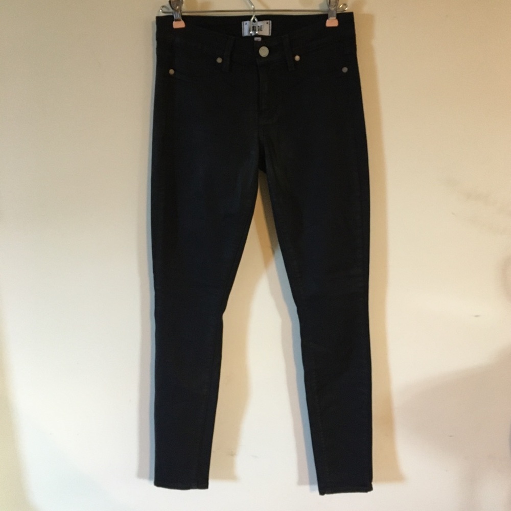 PAIGE black denim jeggings